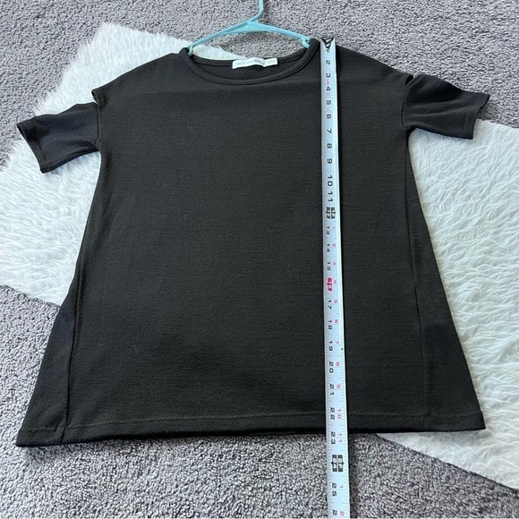 Rag & Bone black cold shoulder tee size xs - Picture 7 of 8